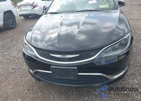2017 Chrysler 200 Limited Platinum z USA, uszkodzony, nr VIN 1C3CCCAB7HN503842
